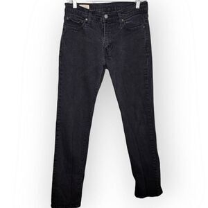 Levi's Premium Big E 511 Slim Fit Jeans in Black Knight size 29